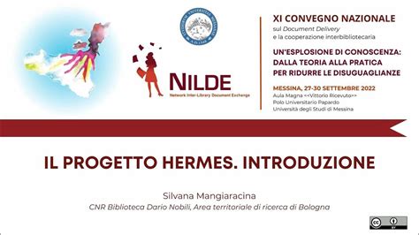 convegno l'orizzonte di hermes